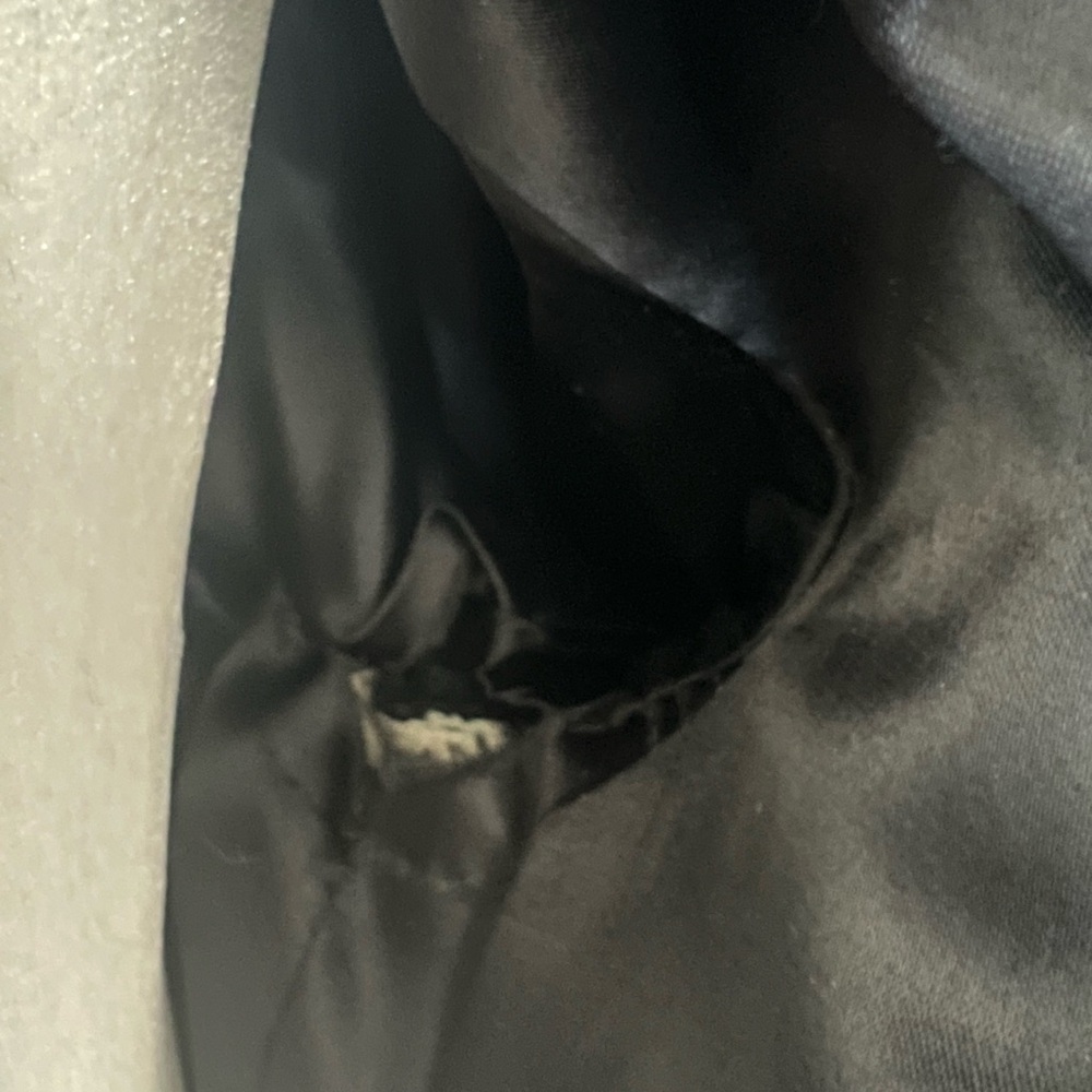 Vintage Black Cashmere Coat with Fur Collar - Picture 13 of 13